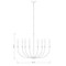Z-Lite Haylie 8 Light Chandelier, Matte Black & Olde Brass 479-8MB-OBR - alternate 7
